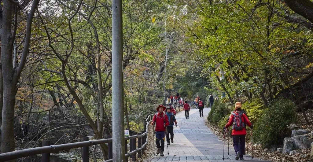 Wisata terbaik di Seoul musim panas - Taman Nasional Bukhasan