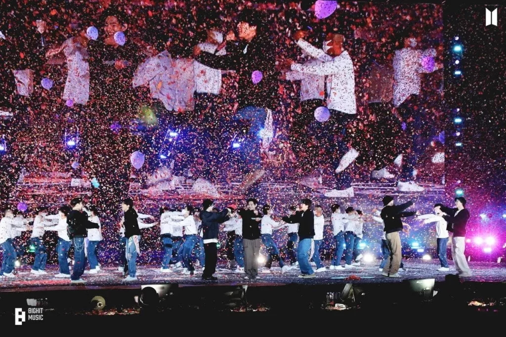 BTS - menggebrak panggung dengan konser spektakuler